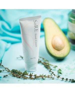 Крем для рук с экстрактом плаценты и скваланом SoRE Hand Cream