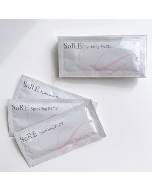 Карбоксимаска для лица с плацентой и коллагеном SoRE Sparkling Pack 